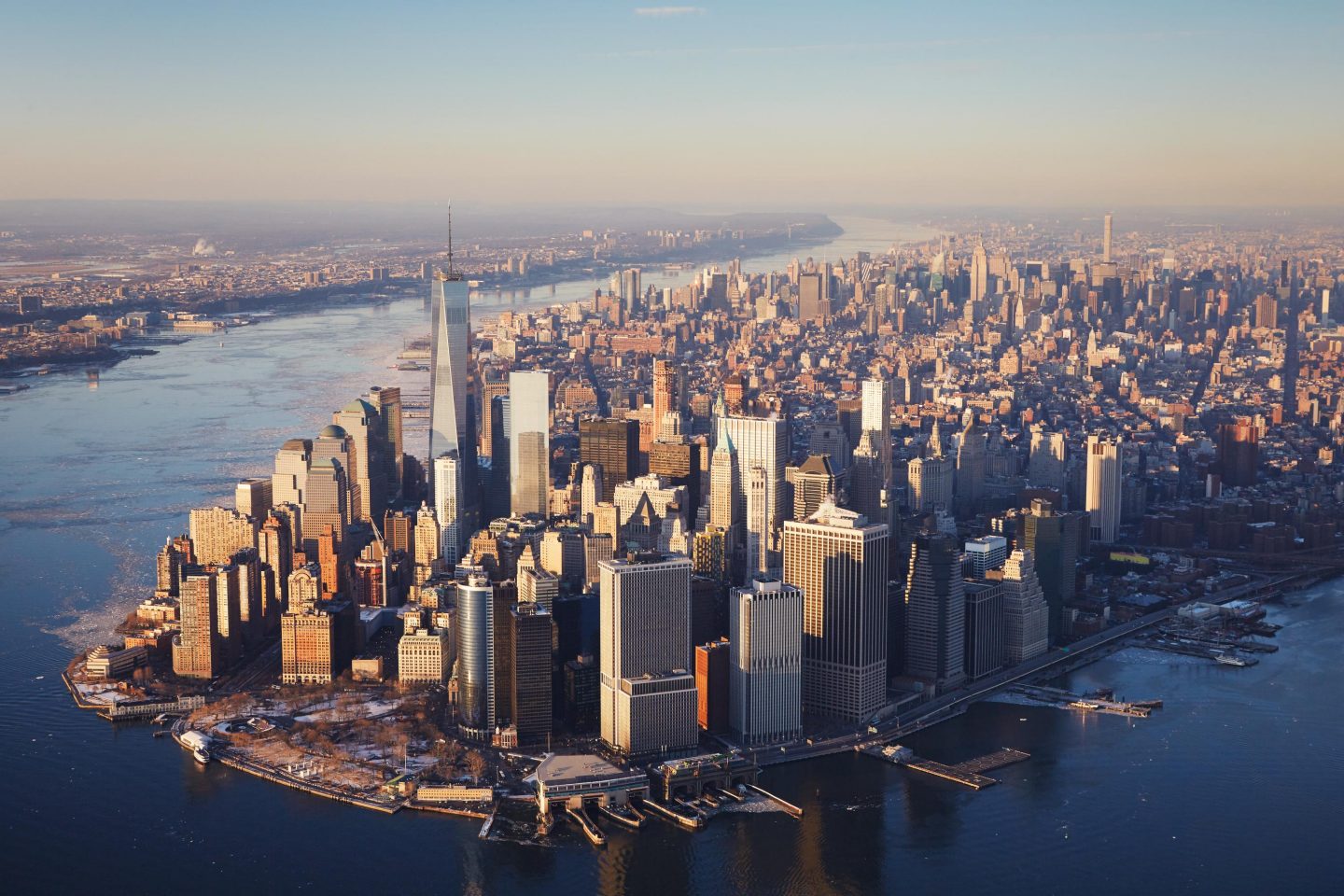 New York City aus der Vogelperspektive // New York City from the bird's eye view
