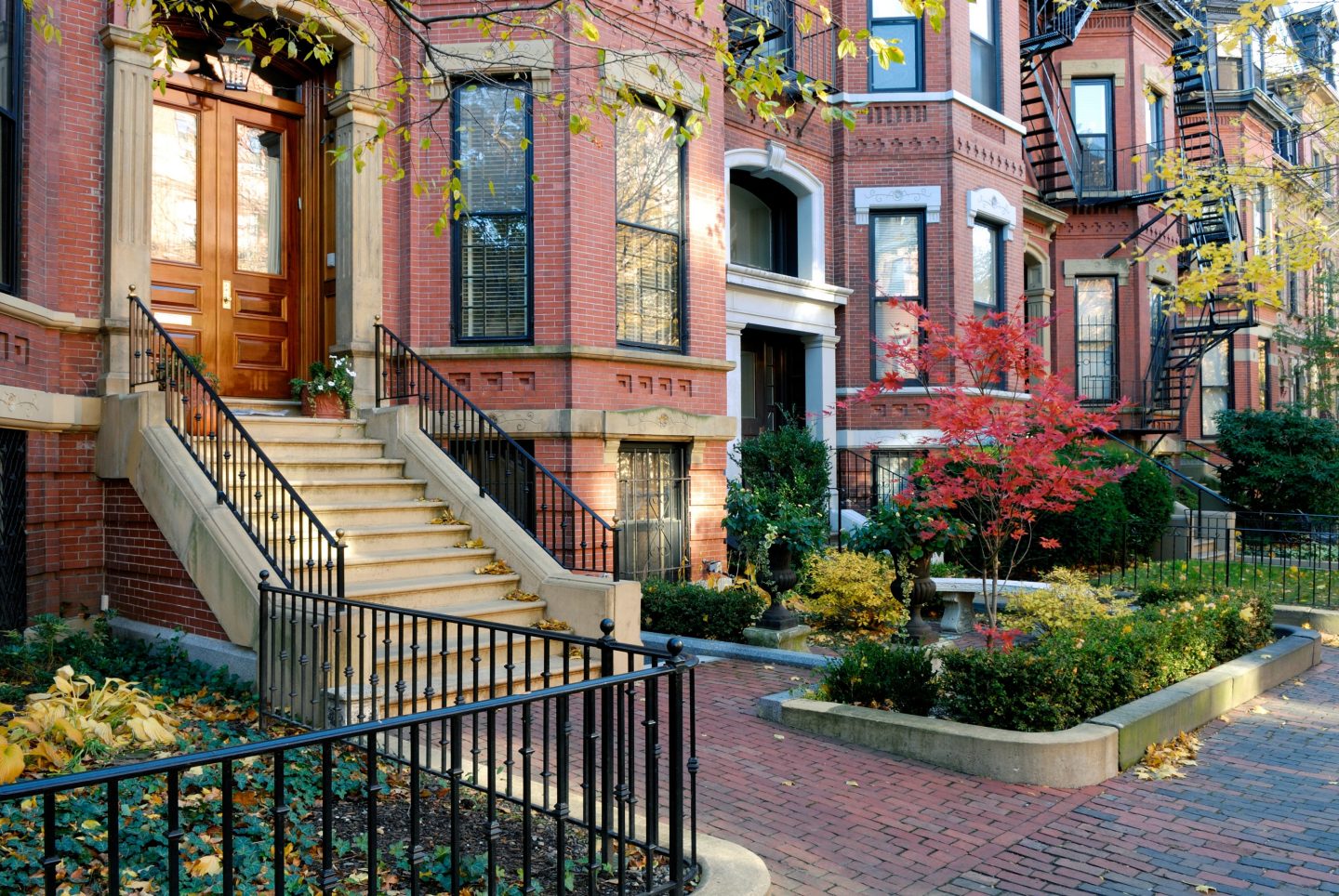 Boston in autumn