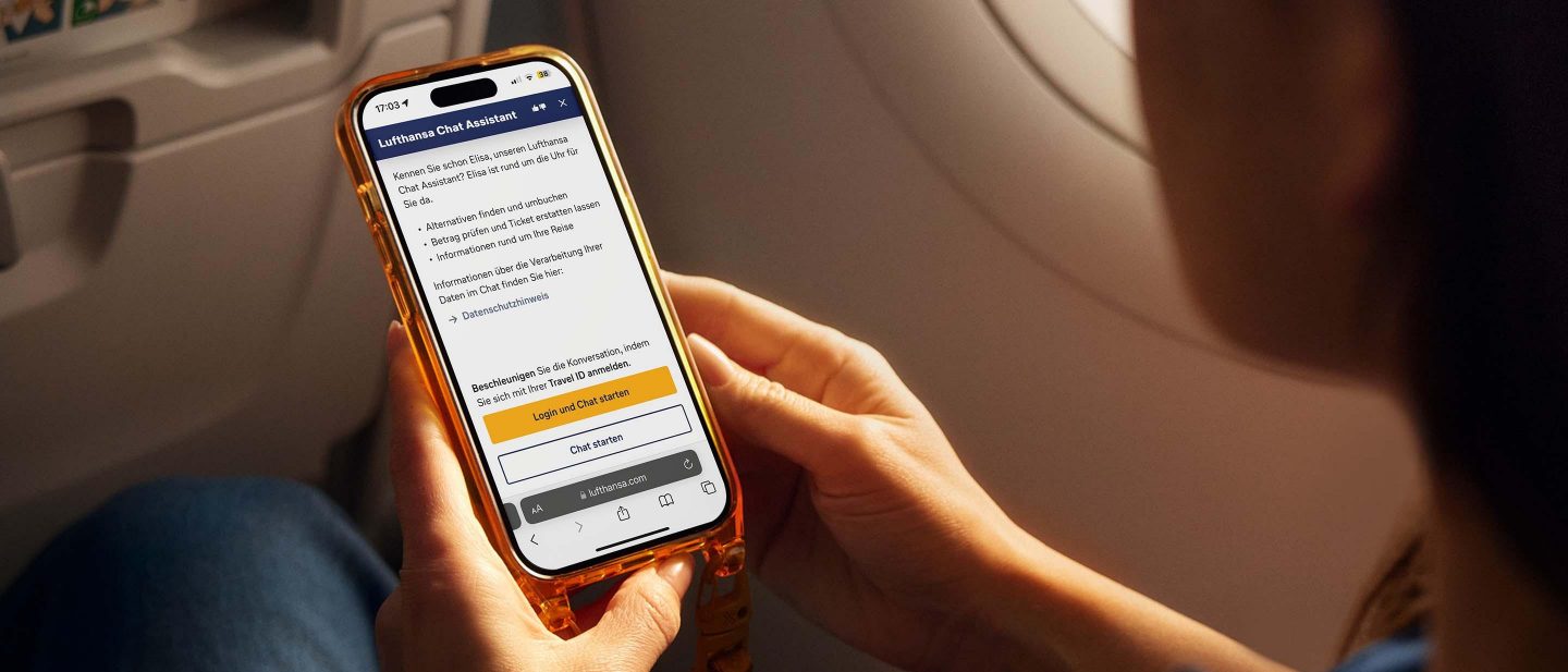 LH app on a mobile device