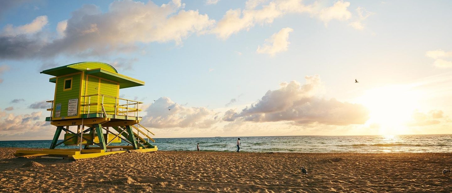 Strand in Miami / beach Miami