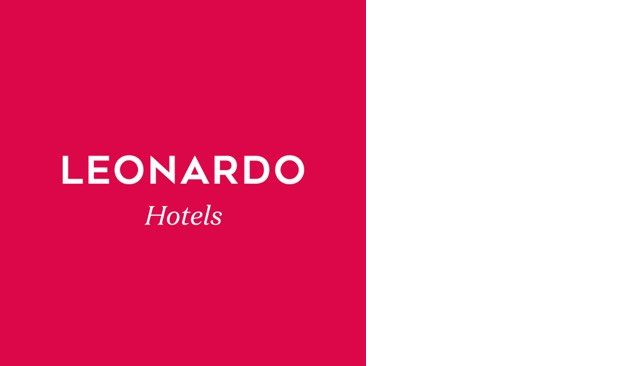 Logo of Leonardo Hotels.