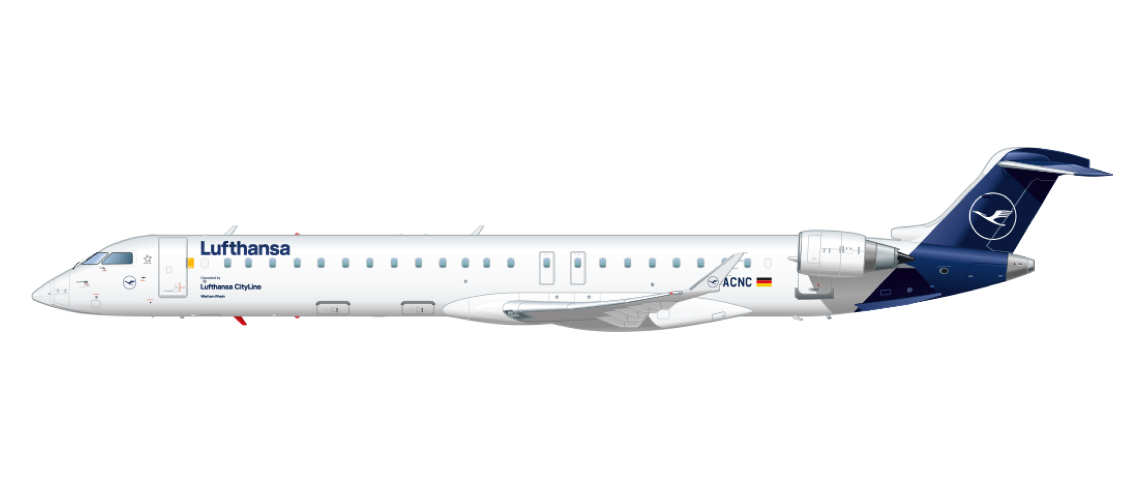 Canadair Regional Jet 900 Seating Chart