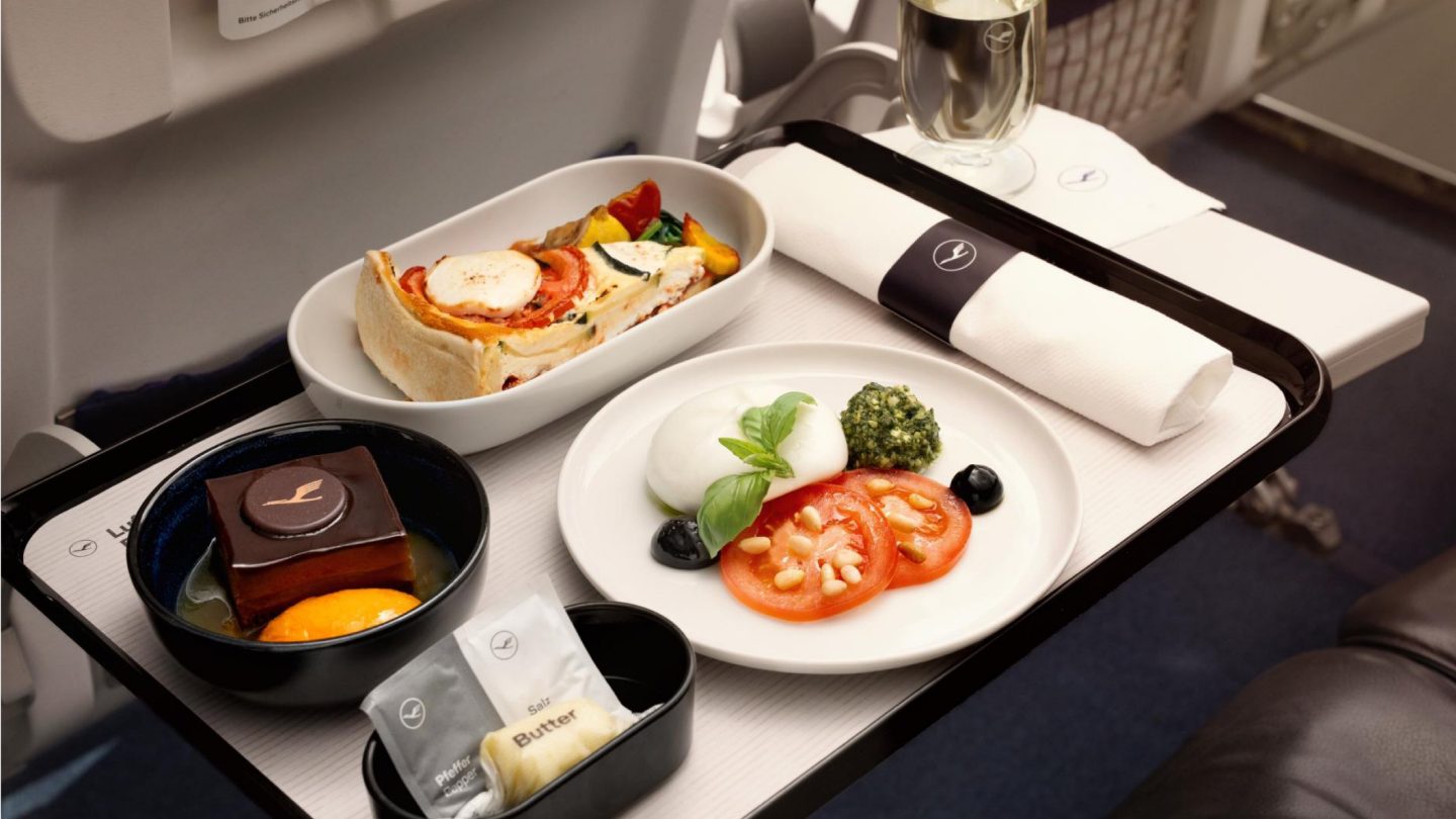 ビジネスクラス 長距離路線のメニュー | Lufthansa