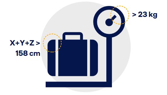 Règles relatives à la franchise bagage applicables sur Lufthansa