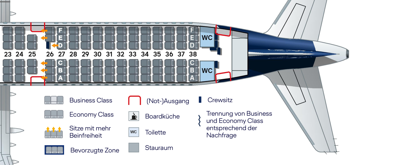 Sitzplan airbus a321 200