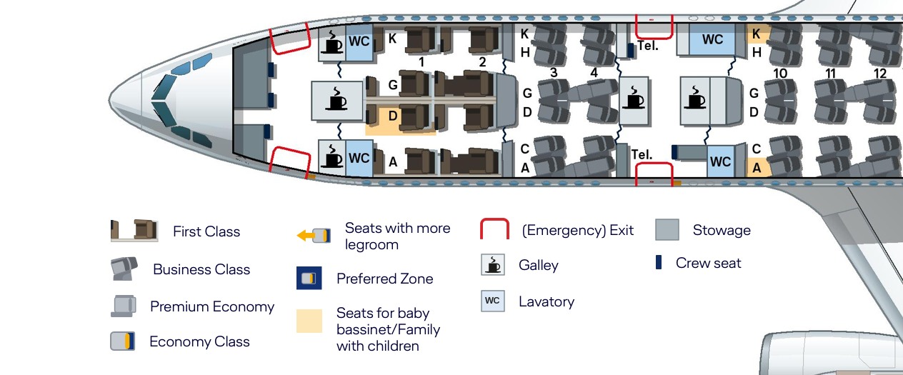 Lufthansa Seating Chart