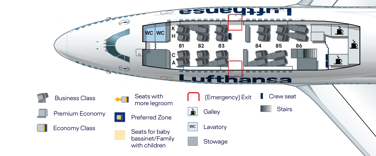 Boeing 744 Jet Seating Chart Atlantic