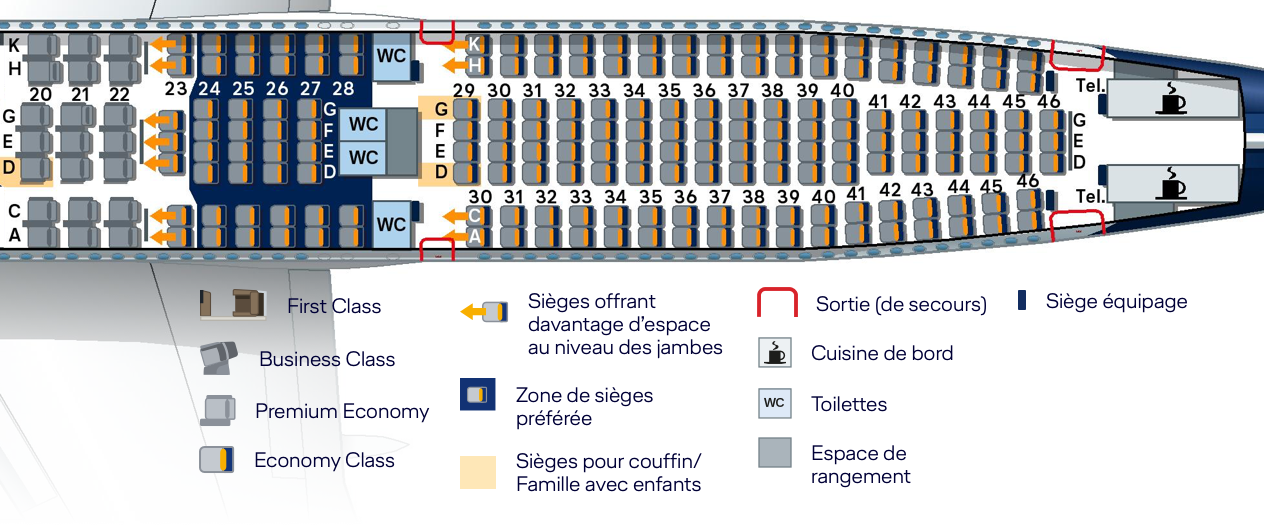 Схема салона airbus a330 203 turkish airlines