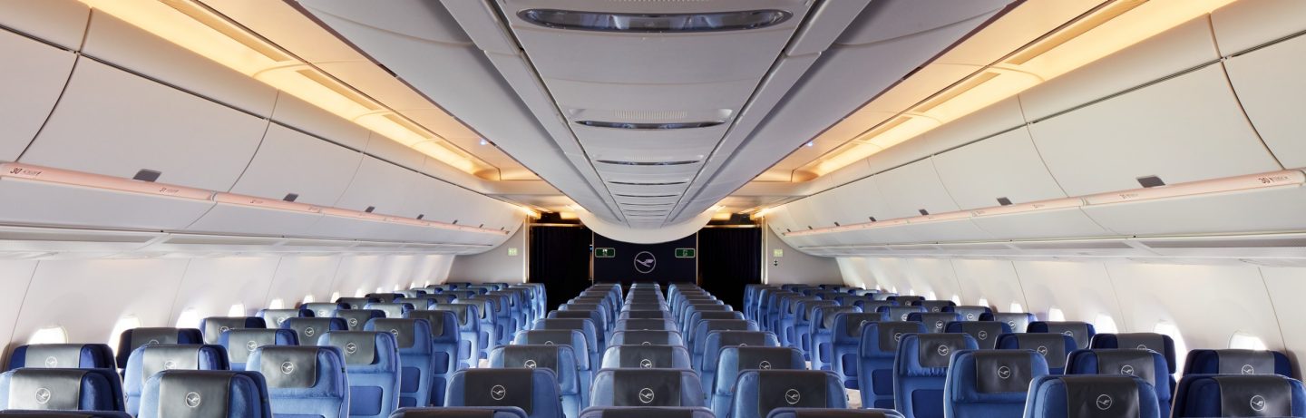 The Lufthansa Airbus A350