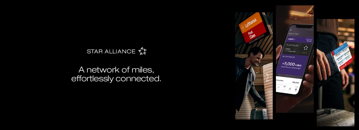 Star Alliance. Un réseau de Miles, connecté en toute simplicité.